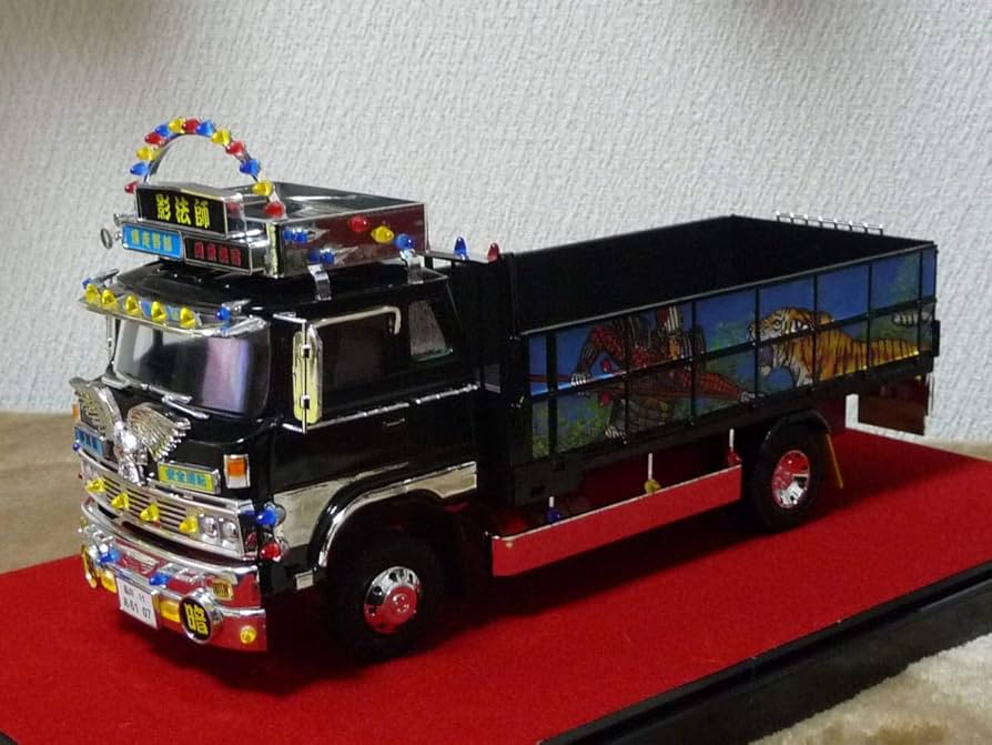 旧アオシマ影法師プラモデル1/32デコトラ